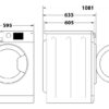 Прально-сушильна машина автоматична Whirlpool FFWDB 976258 BV