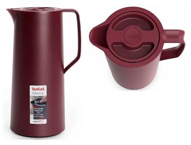  2 - Термоглечик TEFAL Motivo 1,0 л, бордовий N4170210