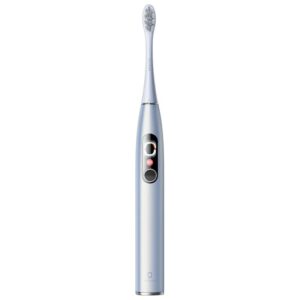  4 - Розумна зубна електрощітка Oclean X Pro Digital Electric Toothbrush Glamour Silver (6970810552560)