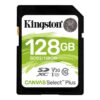 Карта памяти SDXC 128GB UHS-I/U3 Class 10 Kingston Canvas Select Plus R100/W85MB/s (SDS2/128GB)