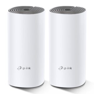  1 - WiFi Mesh система TP-Link Deco E4 2-pack (AC1200, 2xFE WAN/LAN, MESH, 2 антени, 2-pack)