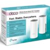 WiFi Mesh система TP-Link Deco E4 2-pack (AC1200, 2xFE WAN/LAN, MESH, 2 антени, 2-pack)