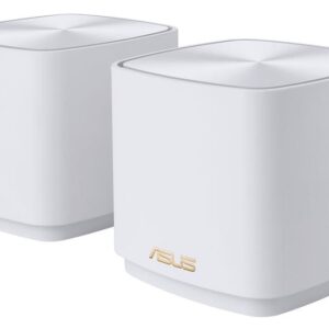  1 - Wi-Fi Mesh система Asus ZenWiFi XD4 Plus 2pk White (90IG07M0-MO3C20) (AX1800, 1xGE WAN/LAN, 1xGE LAN, AiMesh, 2 внутрішні антени)