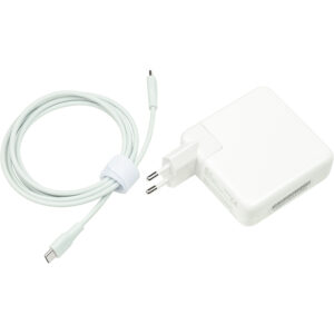  8 - Блок живлення для ноутбуків PowerPlant APPLE 220V, 20V 87W 3A (USB-C)