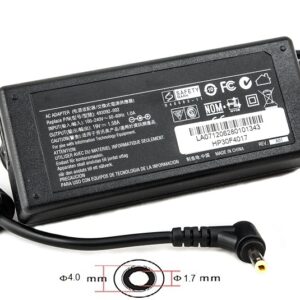  9 - Блок живлення для ноутбуків PowerPlant HP 220V, 19V 30W 1.58A (4.0*1.7)