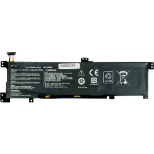  6 - Акумулятор PowerPlant для ноутбуків ASUS A401L (B31N1424) 11.4V 4150mAh