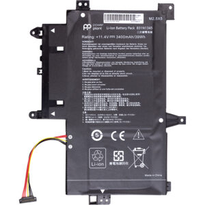  6 - Акумулятор PowerPlant для ноутбуків ASUS Transformer Book Flip TP500L (B31N1345) 11.4V 3400mAh