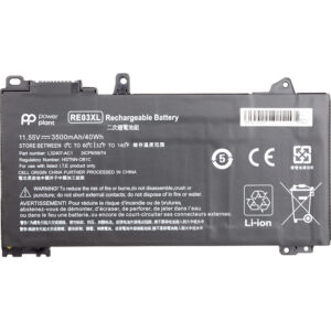  1 - Акумулятор PowerPlant для ноутбуків HP ProBook 440 G6 (RE03XL, HSTNN-0B1C) 11.55V 3500mAh