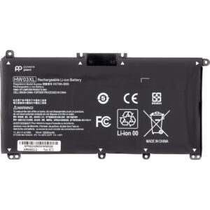  5 - Акумулятор PowerPlant для ноутбуків HP 255 G8 (HW03XL) 11.4V 3500mAh