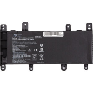  4 - Акумулятор PowerPlant для ноутбуків ASUS X756UW (C21N1515) 7.4V 4650mAh