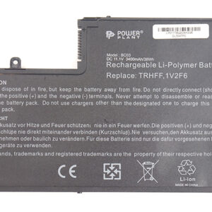  6 - Акумулятор PowerPlant для ноутбуків DELL Inspiron 15-5547 Series (TRHFF, DL5547PC) 11.1V 3400mAh