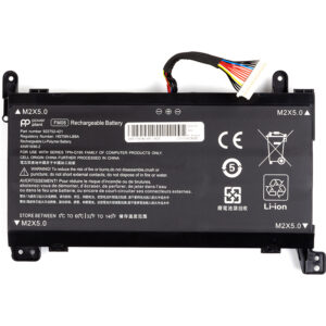  1 - Акумулятор PowerPlant для ноутбуків HP Omen 17 (FM08) 14.8V 5200mAh, 16 pin