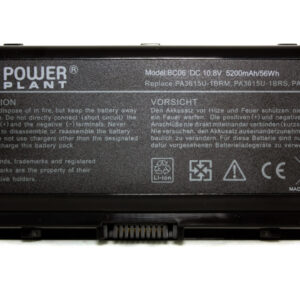  7 - Акумулятор PowerPlant для ноутбуків TOSHIBA Equium L40 (PA3615U-1BRS) 10.8V 5200mAh