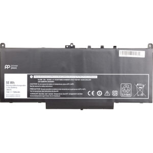  6 - Акумулятор PowerPlant для ноутбуків DELL Latitude E7270 (J60J5) 7.6V 7200mAh