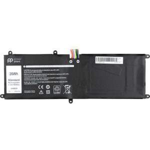  5 - Акумулятор PowerPlant для ноутбуків DELL Latitude 11 5175 (VHR5P) 7.6V 3400mAh