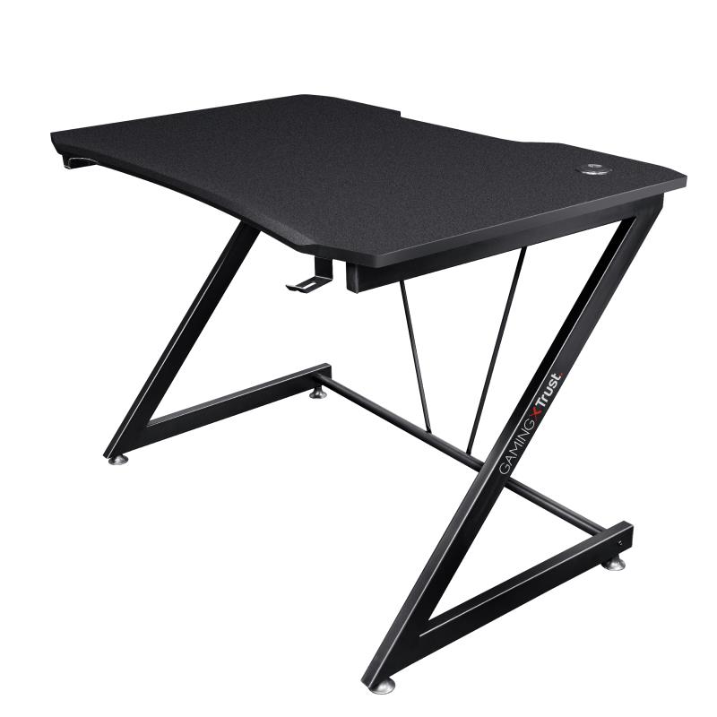  2 - Геймерський ігровий стіл Trust GXT711X Dominus Desk Black (24503)