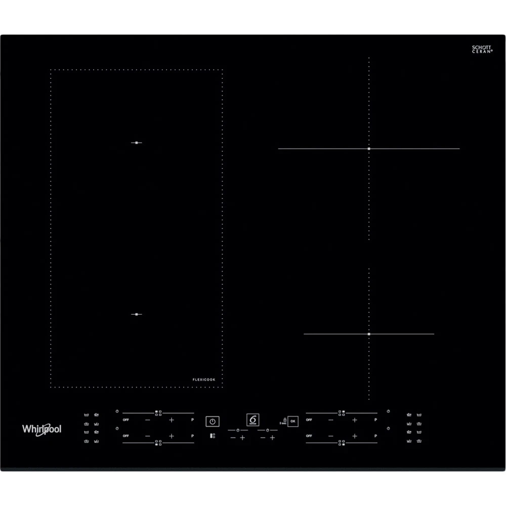  6 - Варильна поверхня електрична Whirlpool WLB1160BF