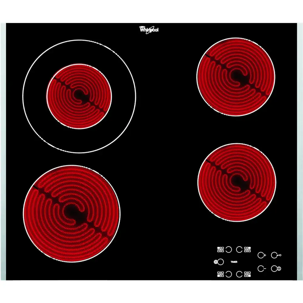  1 - Варильна поверхня електрична Whirlpool AKT8130/LX