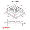 Поверхня газова на металі Perfelli HGM 61624 BL