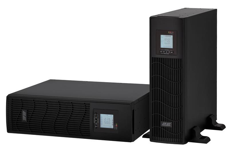  1 - Лінійно-інтерактивний ДБЖ 2E PS1500RT, 1500VA/1200W, RT3U, LCD, USB, 6xC13 (2E-PS1500RT)