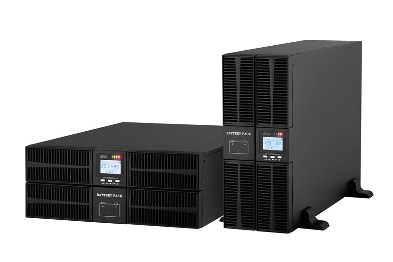  4 - ДБЖ безперервної дії (Online) 2E SD10000RT, 10kVA/10kW, RT4U, LCD, USB, Terminal in&out (2E-SD10000R