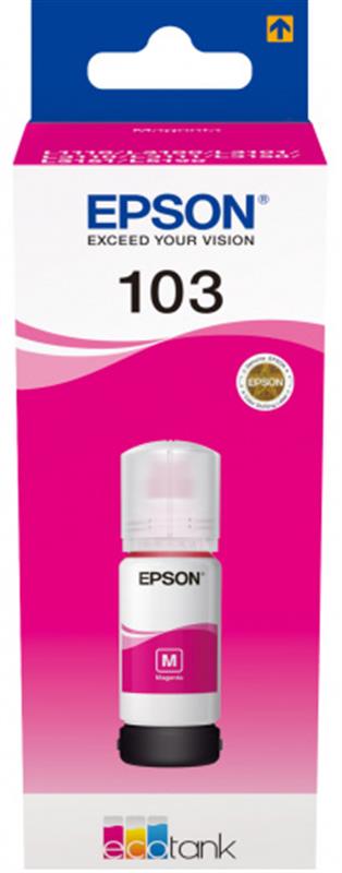  3 - Водорозчинні чорнила EPSON L3100/3101/3110/3150/3151 Magenta (C13T00S34A) 65 мл