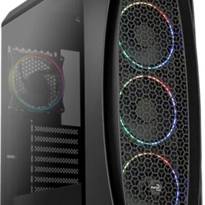  1 - Корпус AeroCool Aero One Eclipse-G-BK-v1 (ACCM-PB17143.11) Black без БЖ