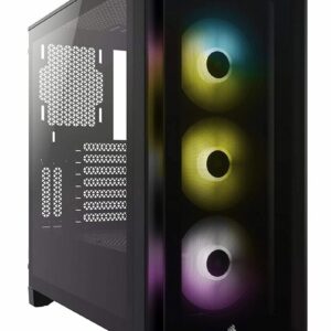  6 - Корпус Corsair iCUE 4000X RGB Tempered Glass Black (CC-9011204-WW) без БЖ