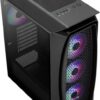 Корпус AeroCool Aero One Frost-G-BK-v1 (ACCM-PB17043.11) Black без БЖ