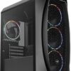 Корпус AeroCool Aero One Mini Eclipse-G-BK-v1 (ACCS-PB18143.11) Black без БЖ