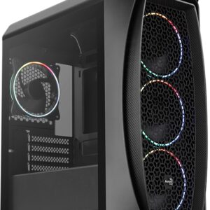  6 - Корпус AeroCool Aero One Mini Eclipse-G-BK-v1 (ACCS-PB18143.11) Black без БЖ