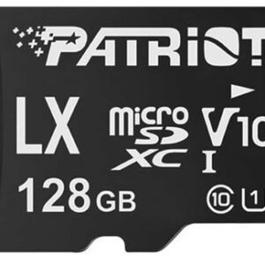  3 - Карта пам'яті MicroSDXC 128GB UHS-I Class 10 Patriot LX (PSF128GMDC10)