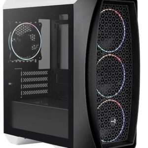  2 - Корпус AeroCool Aero One Mini Eclipse-G-WT-v1 (ACCS-PB18143.21) Black/White без БЖ