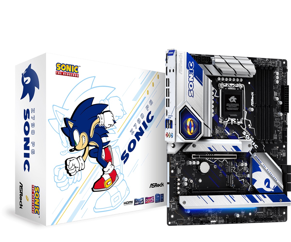  1 - Материнська плата ASRock Z790 PG Sonic Socket 1700