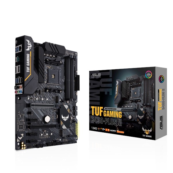  2 - Материнська плата Asus TUF Gaming B450-Plus II Socket AM4