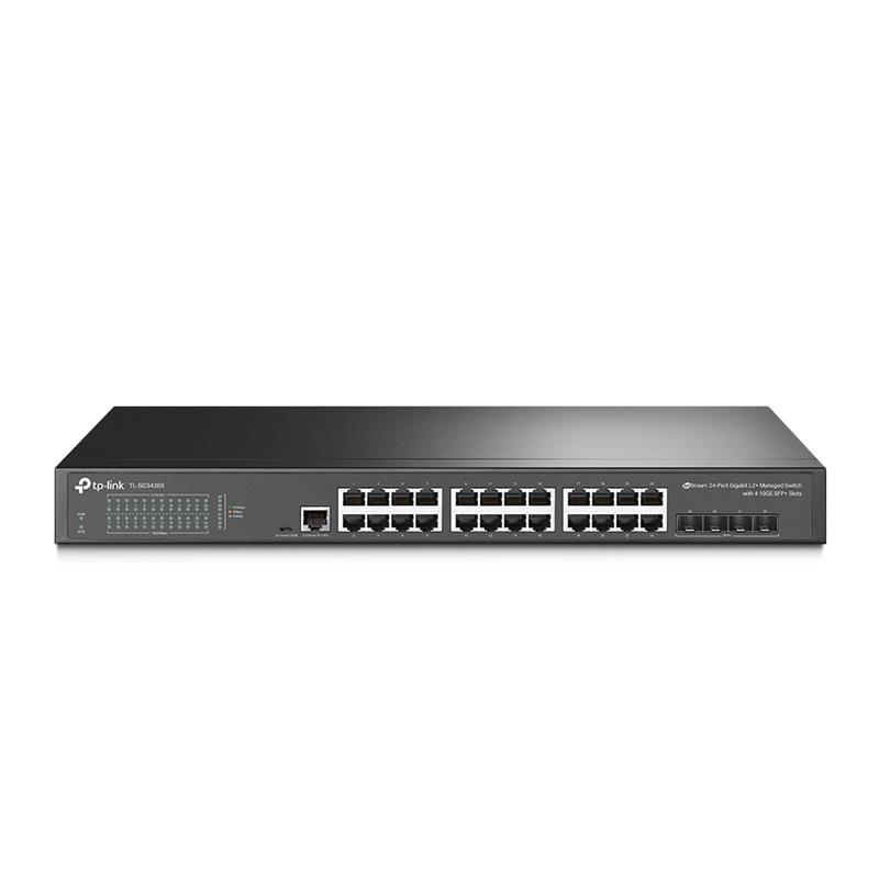  1 - Комутатор TP-Link TL-SG3428X (24xGE, 4xSFP+, L2+, Omada, 19")