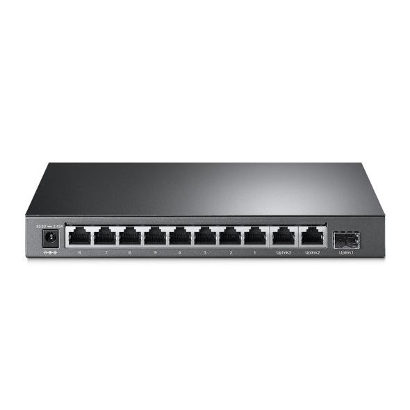  2 - Комутатор TP-Link TL-SG1210MP (9хGE PoE+, 1xSFP/GE, 1xGE, max PoE 123W)