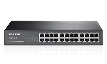  5 - Комутатор TP-LINK TL-SF1024D 24xFE некерований 13" 1U