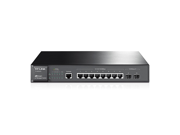  1 - Комутатор TP-Link TL-SG3210 JetStream (8*Gigabit, 2*SFP, 1*Console, L2)