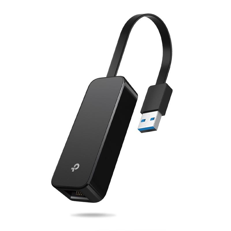  5 - Мережева карта TP-Link UE306 (1xUSB 3.0, 1хGE LAN, black)