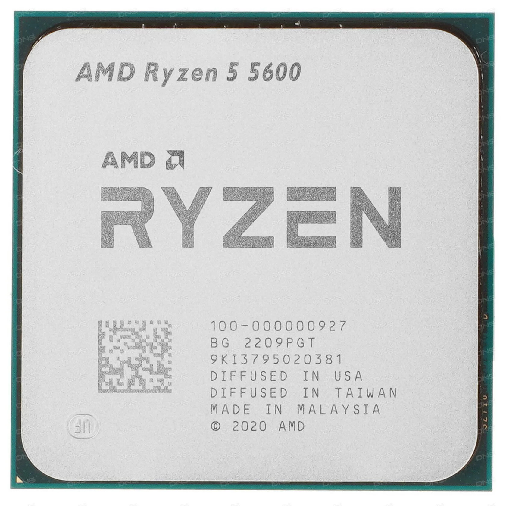  1 - Процесор AMD Ryzen 5 5600 (6C/12T, 3.6-4.2GHz, 36MB,65W,AM4) Tray (100-000000927)