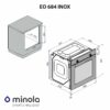 Духова шафа електрична Minola EO 684 INOX