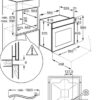 Духовка електрична Electrolux EOF3H50BK