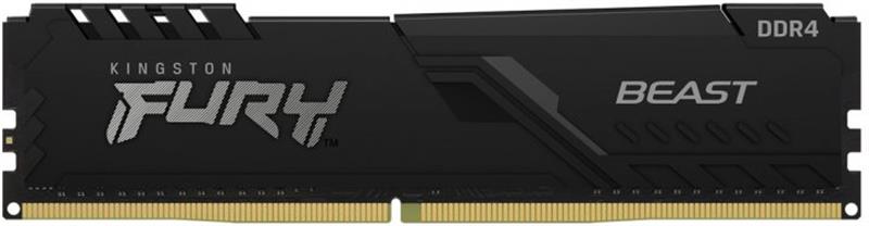  1 - Модуль памяті DDR4 8GB/3200 Kingston Fury Beast Black (KF432C16BB/8)