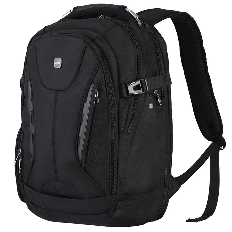  3 - Рюкзак міський 2E Ultimate SmartPack 30L / чорний (2E-BPT6416BK)