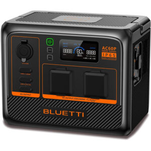  3 - Зарядна станція Bluetti AC60P 504Wh 140000mAh, 600W