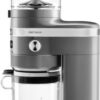 Кавомолка KitchenAid Artisan 5KCG8433EMS срібний медальйон