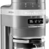 Кавомолка KitchenAid Artisan 5KCG8433EMS срібний медальйон