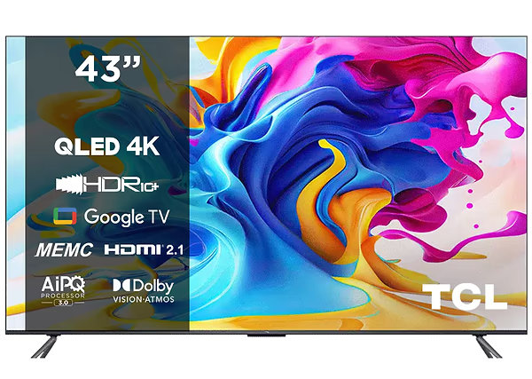  5 - Телевізор TCL 43C645