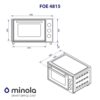 Електрична піч Minola FOE 4815 IV